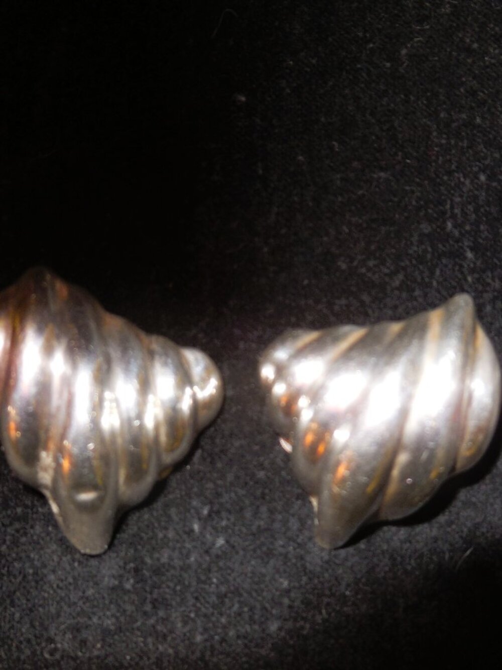 "925" Silver Clip on Earrings Vintage